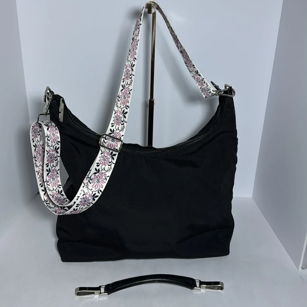 FANTASTIC GUCCI SLOUCHY CROSSBODY W DETACHABLE LEATHER STRAP - Picture 13 of 14